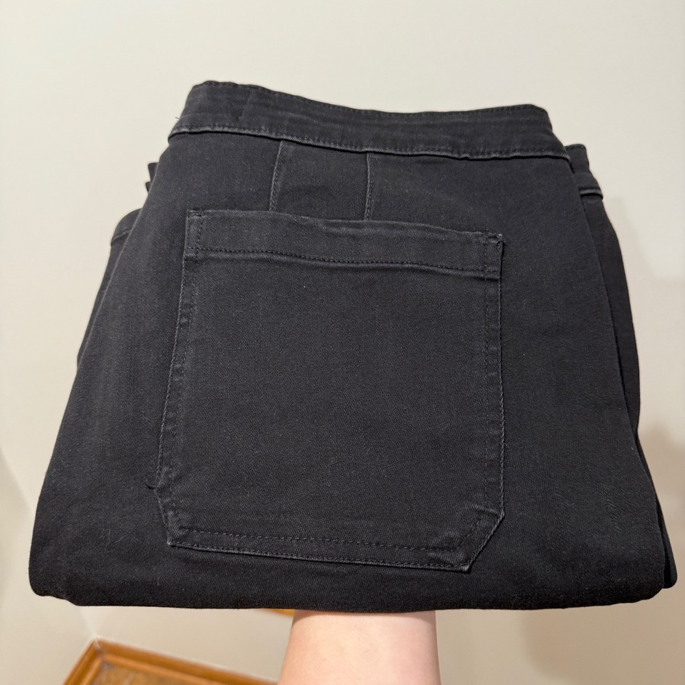 Pilcro Black High Rise Flare Jeans Womens Size 20W Stretch Denim Closet Staple - Picture 12 of 12